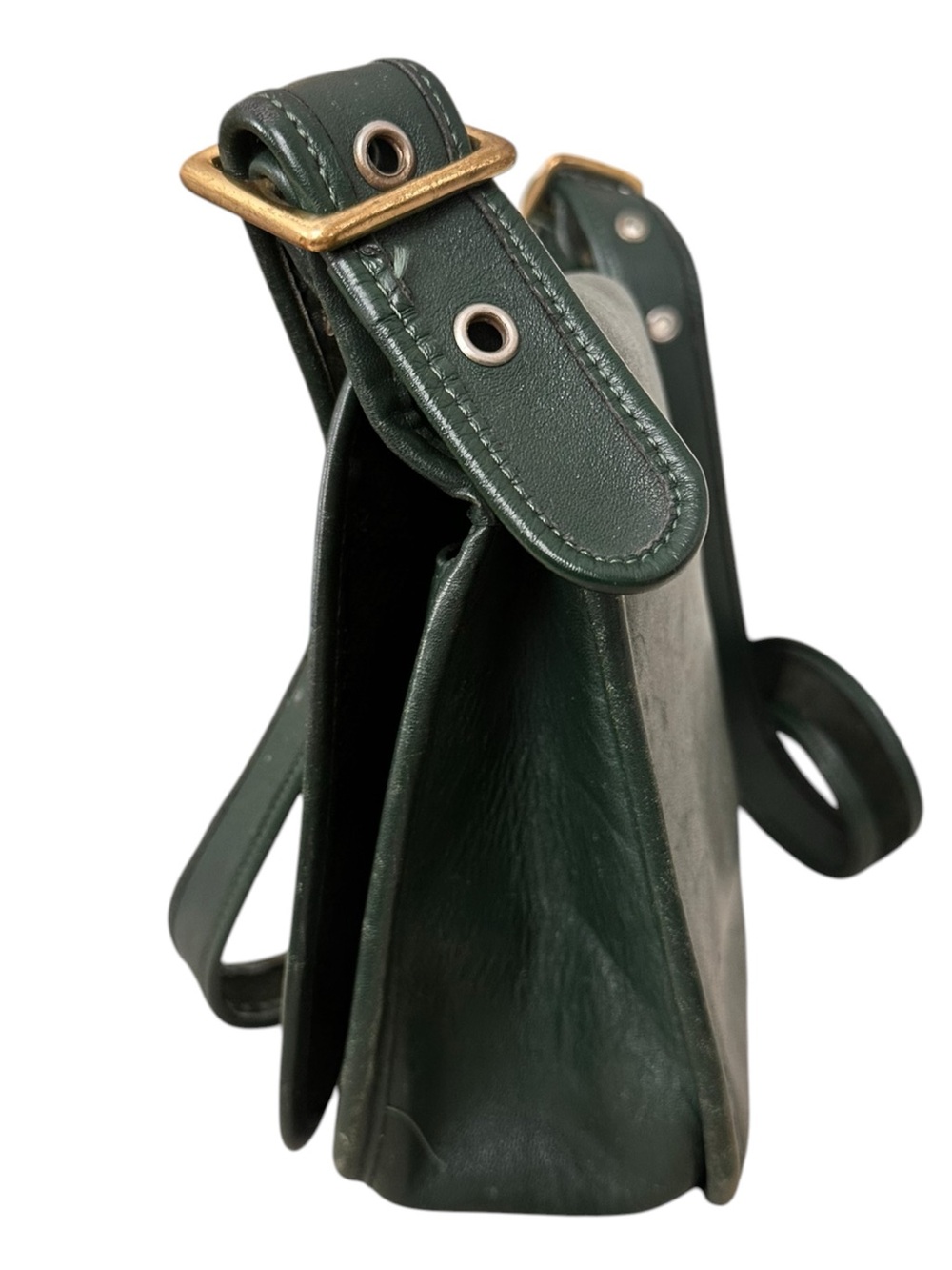Vintage Bottle Green Patricia Crossbody Leather - Picture 3 of 16